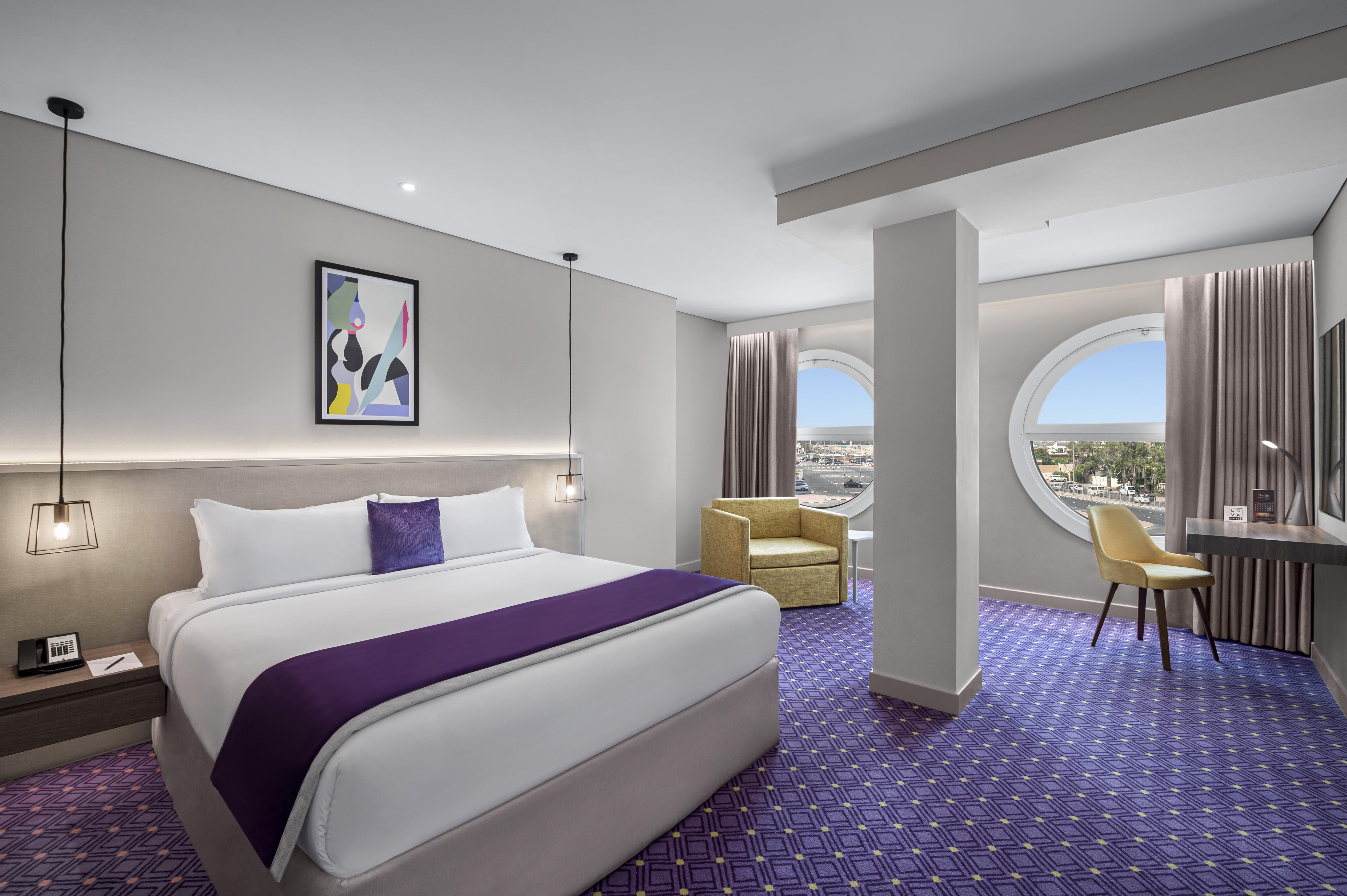 Leva Hotel Mazaya Centre Dubaï Extérieur photo