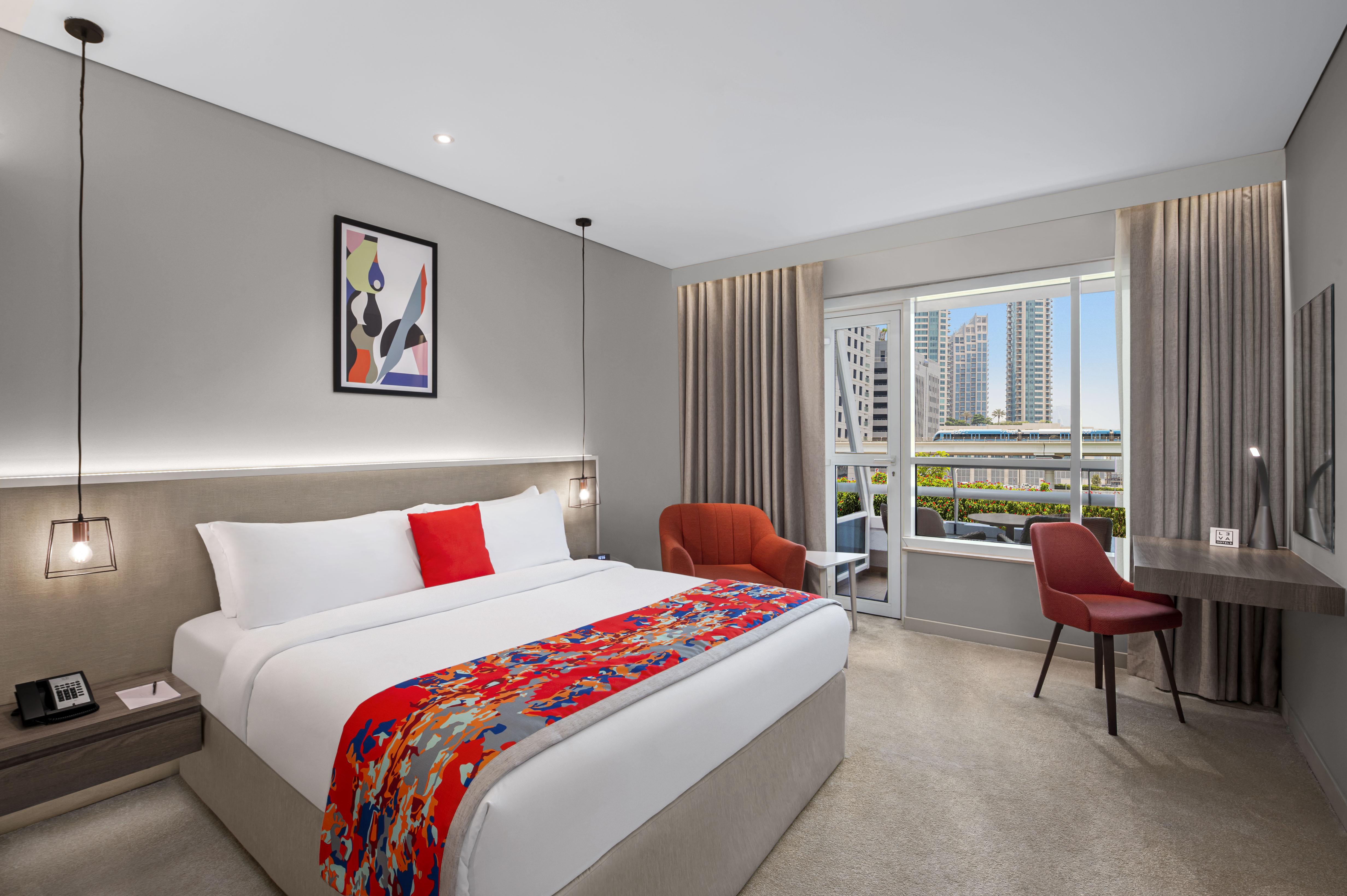 Leva Hotel Mazaya Centre Dubaï Extérieur photo