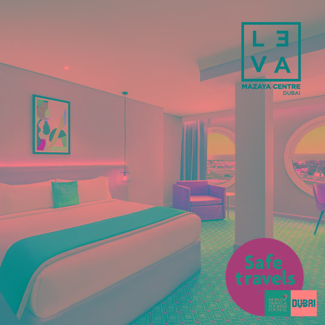 Leva Hotel Mazaya Centre Dubaï Extérieur photo