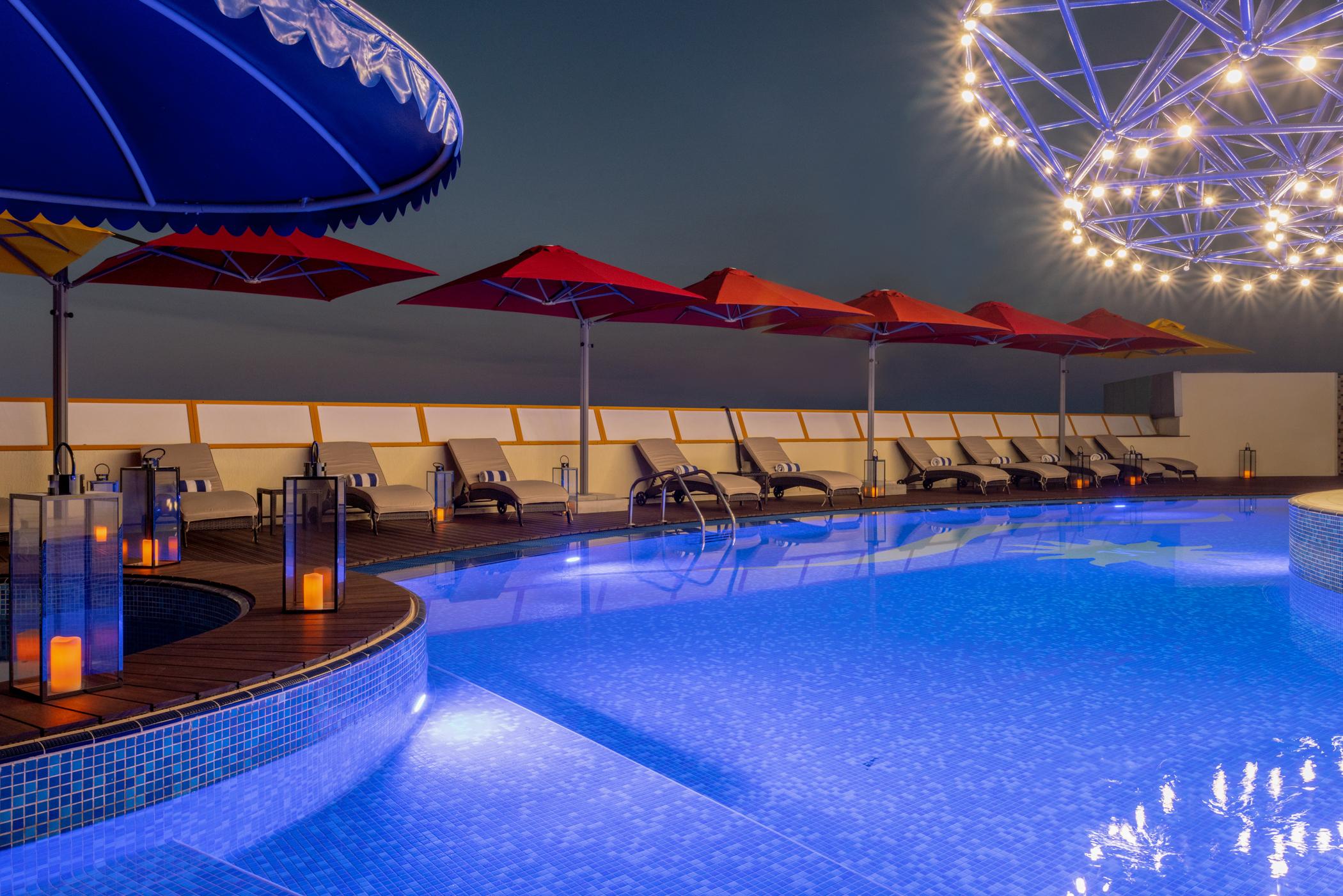 Leva Hotel Mazaya Centre Dubaï Extérieur photo