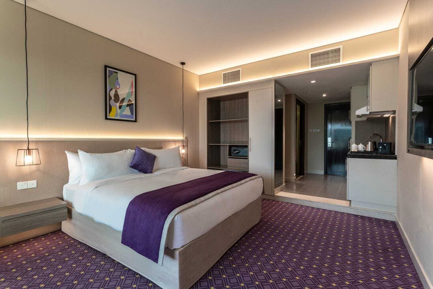 Leva Hotel Mazaya Centre Dubaï Extérieur photo